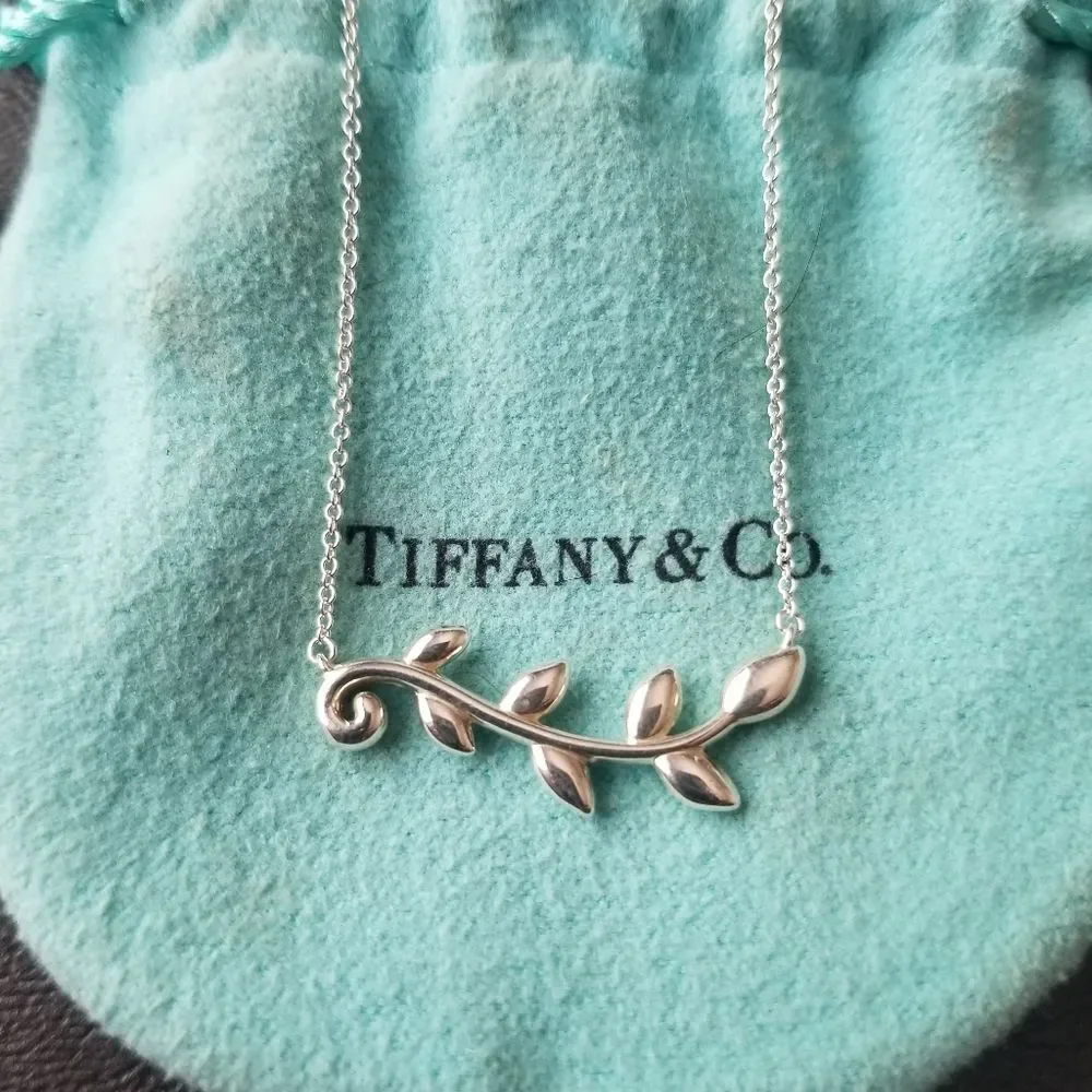 Tiffany & Co. Olive Vine Necklace - Picture 2 of 6